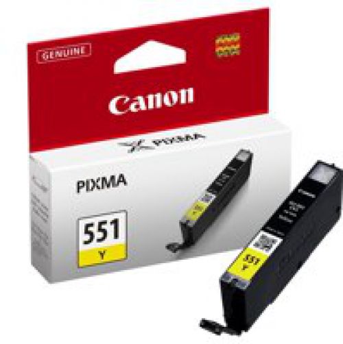 Canon 6511B001 CLI551 Yellow Ink 7ml