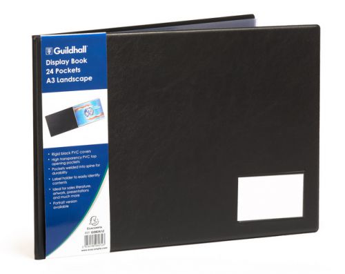 Goldline A3 Display Book Landscape 24 Pockets