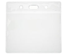 Load image into Gallery viewer, Clear Vinyl ID Card Holders with Orange Peel Effect - 91x69mm (Pack of 100)