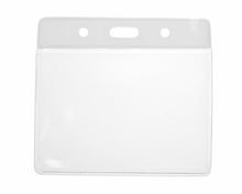 Load image into Gallery viewer, Vinyl White Top Card Holders - 91x65mm (Pack of 100) - xdigitalmedia