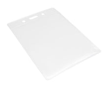 Load image into Gallery viewer, Clear Vinyl Visitor Card Holder, Eco Friendly - Portrait Large 83mm x 102mm (Pack of 100)