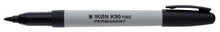 Load image into Gallery viewer, Value Permanent Marker Fine Point 0.8mm Black (PK10)