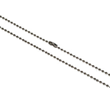 Load image into Gallery viewer, 36inch Metal Bead Chain Necklace, Nickel Plated - Pack of 100