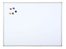 Load image into Gallery viewer, Bi-Office Maya Alu Finish Melamne Drywipe Board 120x90cm