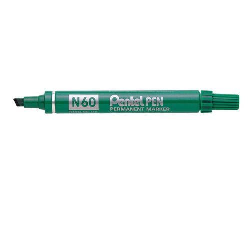 N60 Perm Marker Chisel Tip GR PK12