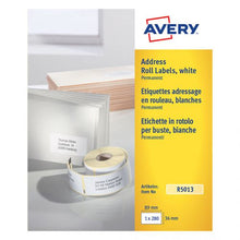 Load image into Gallery viewer, Avery Personal Label Printer Roll 89x36mm R5013 (280 Labels)