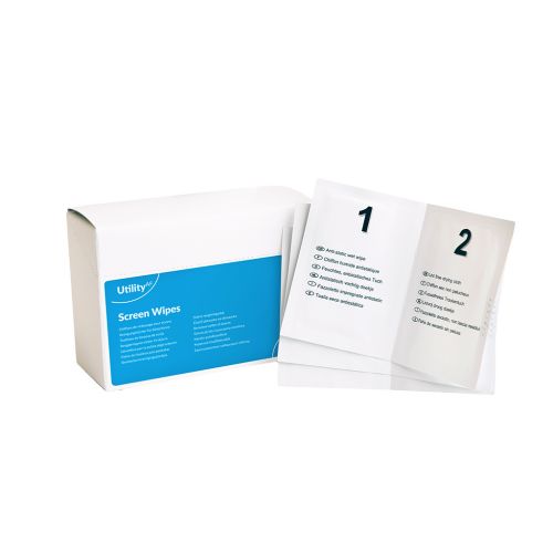Value Wet and Dry Screen Wipes Duo PK20