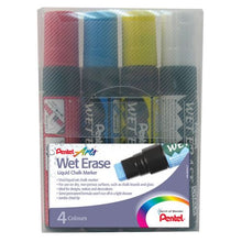 Load image into Gallery viewer, Pentel Pentel Jumbo Chalk Markers Assorted PK4