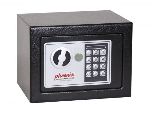 Phoenix Compact Home Office Safe Electronic Lock Black
