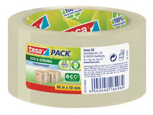 Load image into Gallery viewer, tesa EcoLogo PP Tape 50mmx66m Transparent 58153 PK6